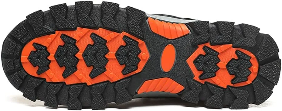 Succttssful Mens Hiking Shoes Waterproof Lightweight Outdoor Low-Top Climbing Shoes for Trekking Training Mountaineer Camping Trail
