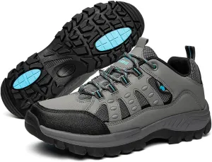 Succttssful Mens Hiking Shoes Waterproof Lightweight Outdoor Low-Top Climbing Shoes for Trekking Training Mountaineer Camping Trail