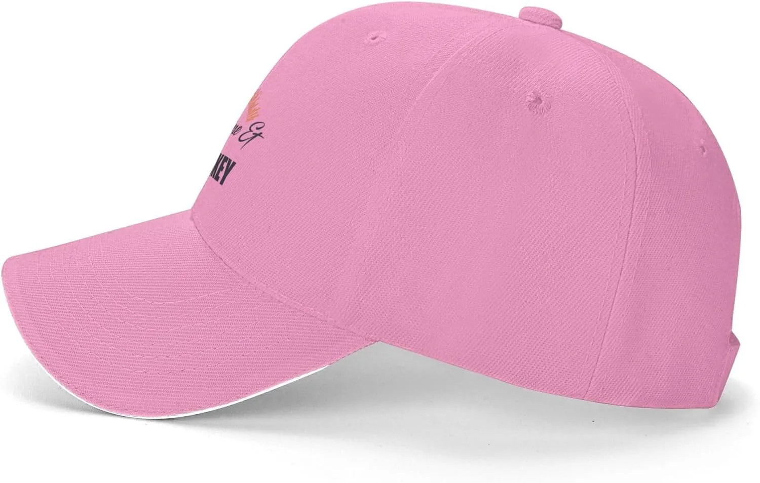 Sunshine & Whiskey Funny Baseball Cap Dad Hat Funny for Men Trucker Hats Fashion Caps Hiking & Travel Black-R