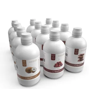 Suntana Premium Sunless Solutions 128oz Combo Pack Tanning Solutions (12 x 32oz)