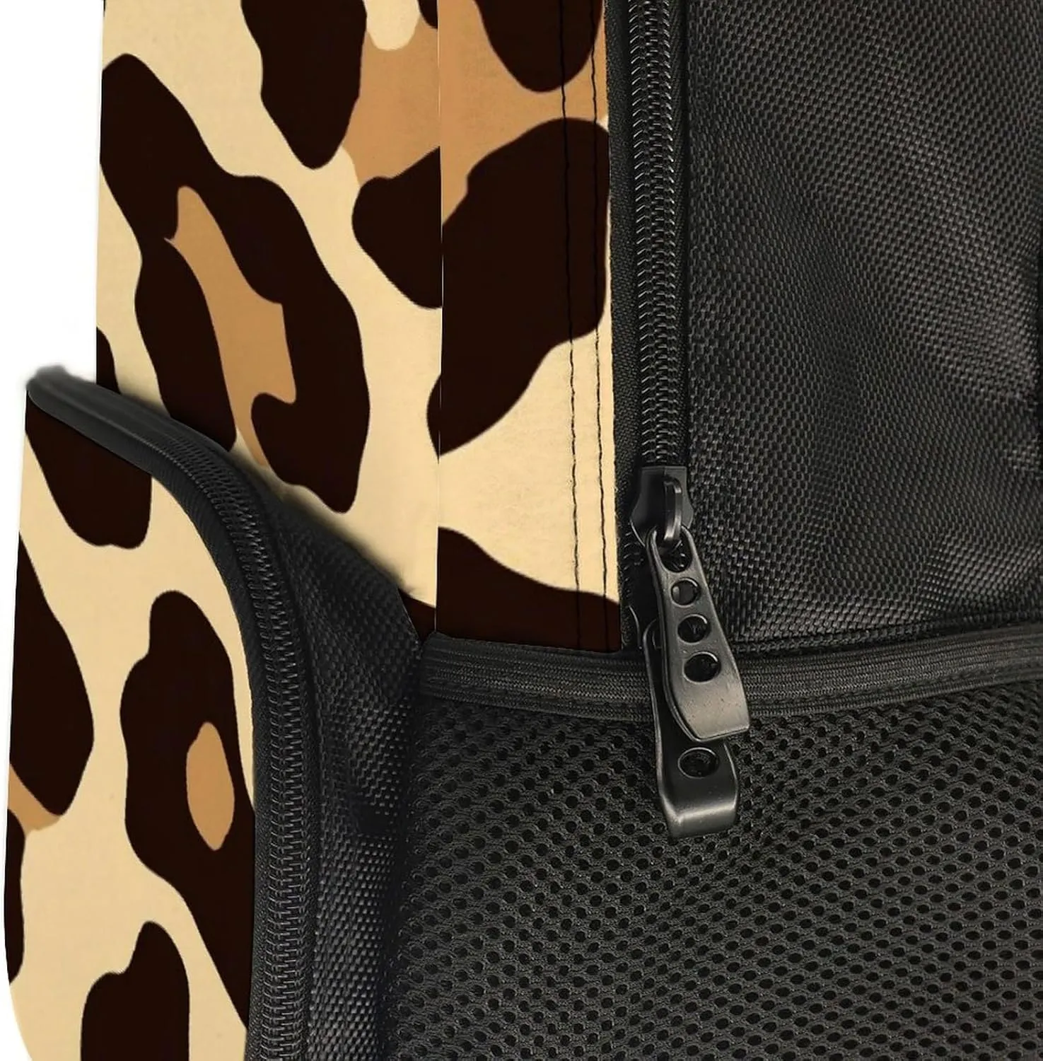 Supdreamc Lightweight Backpack for Gym Travel Bicycle - Big Capacity Multipurpose Anti-Theft Carry On Bag, Cool Cheetah Leopard Print Travel Hiking Bag & Day Pack