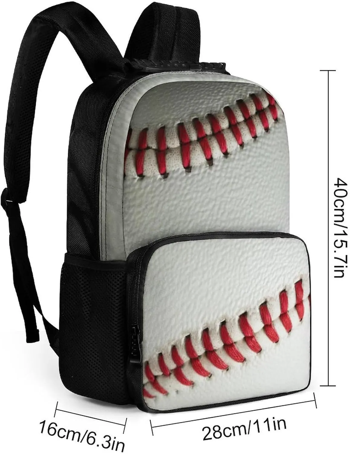 Supdreamc Polyester Daypack Backpack for Climbing Outdoors Running - Big Capacity Multipurpose Anti-Theft Bookbag, Baseball Travel Hiking & Camping Rucksack
