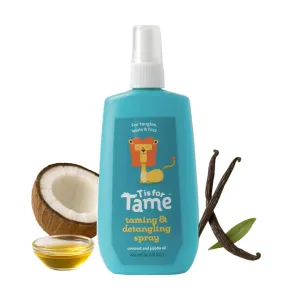 T is for Tame - Taming & Detangling Spray - For Tangles, Knots & Frizz (4.2 Fl Oz Pack of 1)