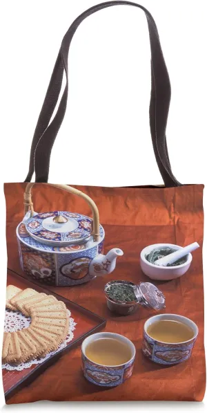 Tea and Biscuits Photograph Tote Bag