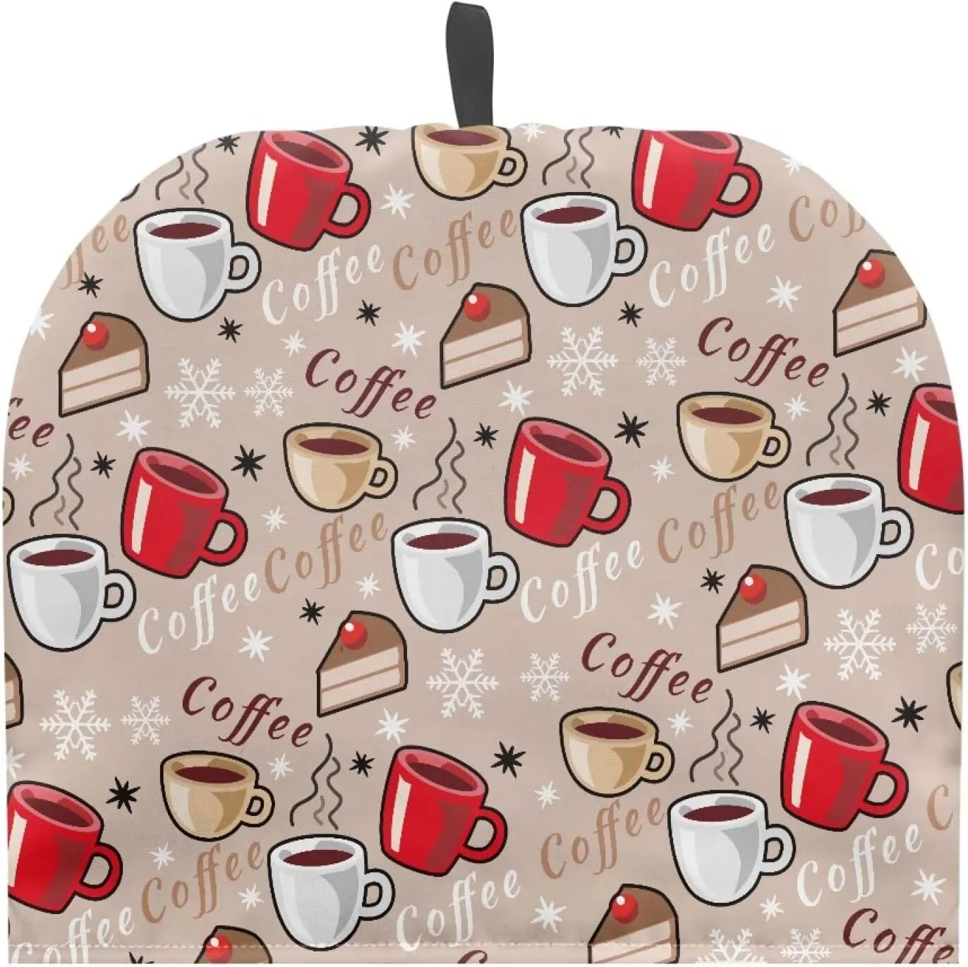 Tea Cozy for Teapot Anti Scald Teapot Covers, Breakfast Warmer Keep Warm, Heat Resistant Kettle Cover Home Kitchen Decor, Coffee Pattern