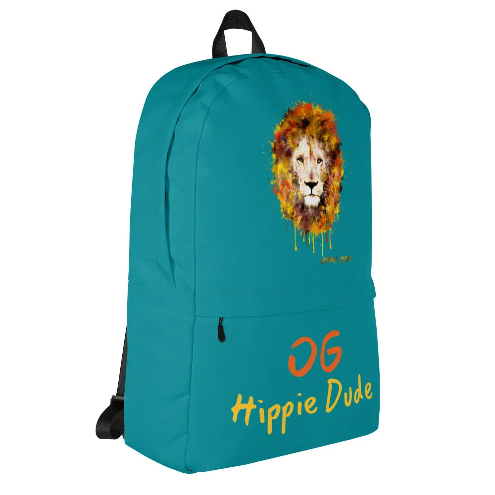 Teal Backpack - OG Hippie Dude