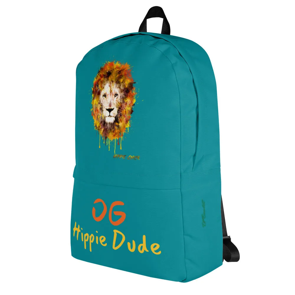 Teal Backpack - OG Hippie Dude