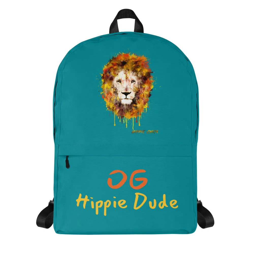 Teal Backpack - OG Hippie Dude