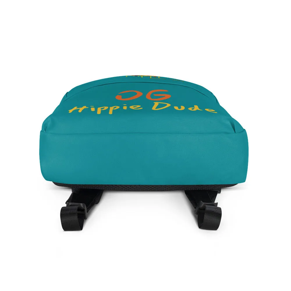 Teal Backpack - OG Hippie Dude