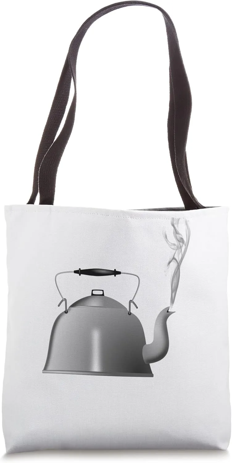 Teapot Tea Kettle Tote Bag