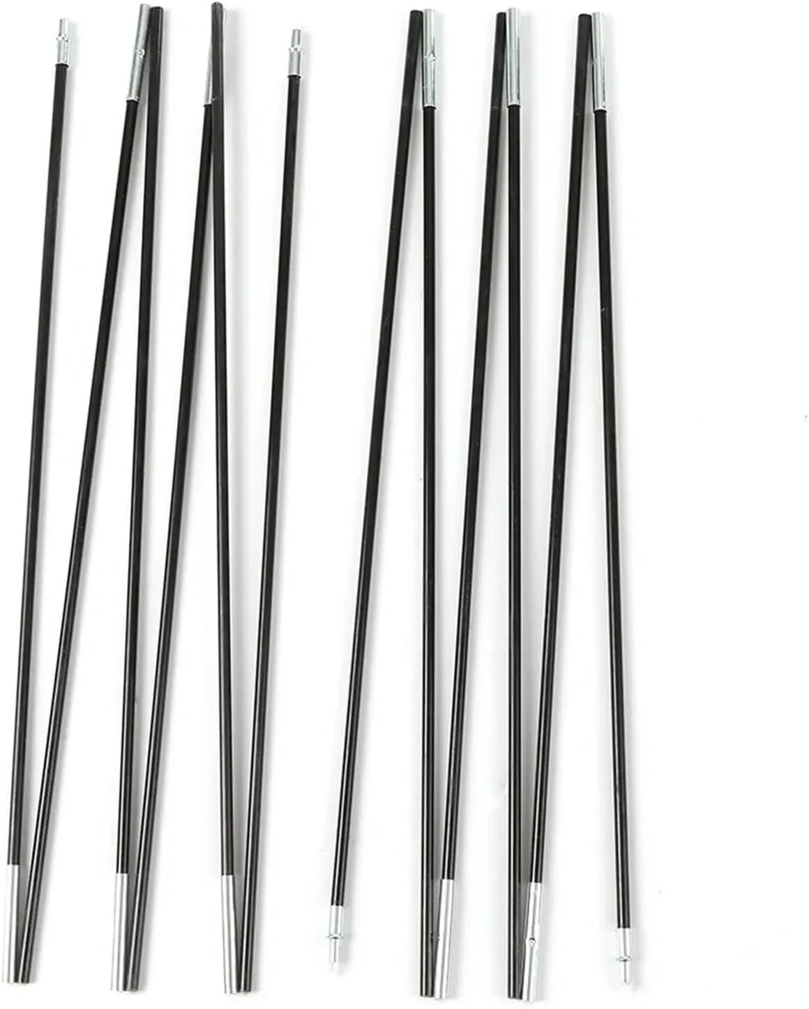 Telescopic Tarp Poles，Adjustable Tent Poles Outdoor Tools Tent Accessories Replacement Tent Pole Kit Sun Shelter Camping Hiking Tent Accessories(3.26m)