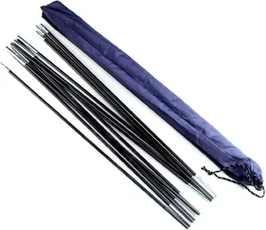 Telescopic Tarp Poles，Adjustable Tent Poles Outdoor Tools Tent Accessories Replacement Tent Pole Kit Sun Shelter Camping Hiking Tent Accessories(3.26m)
