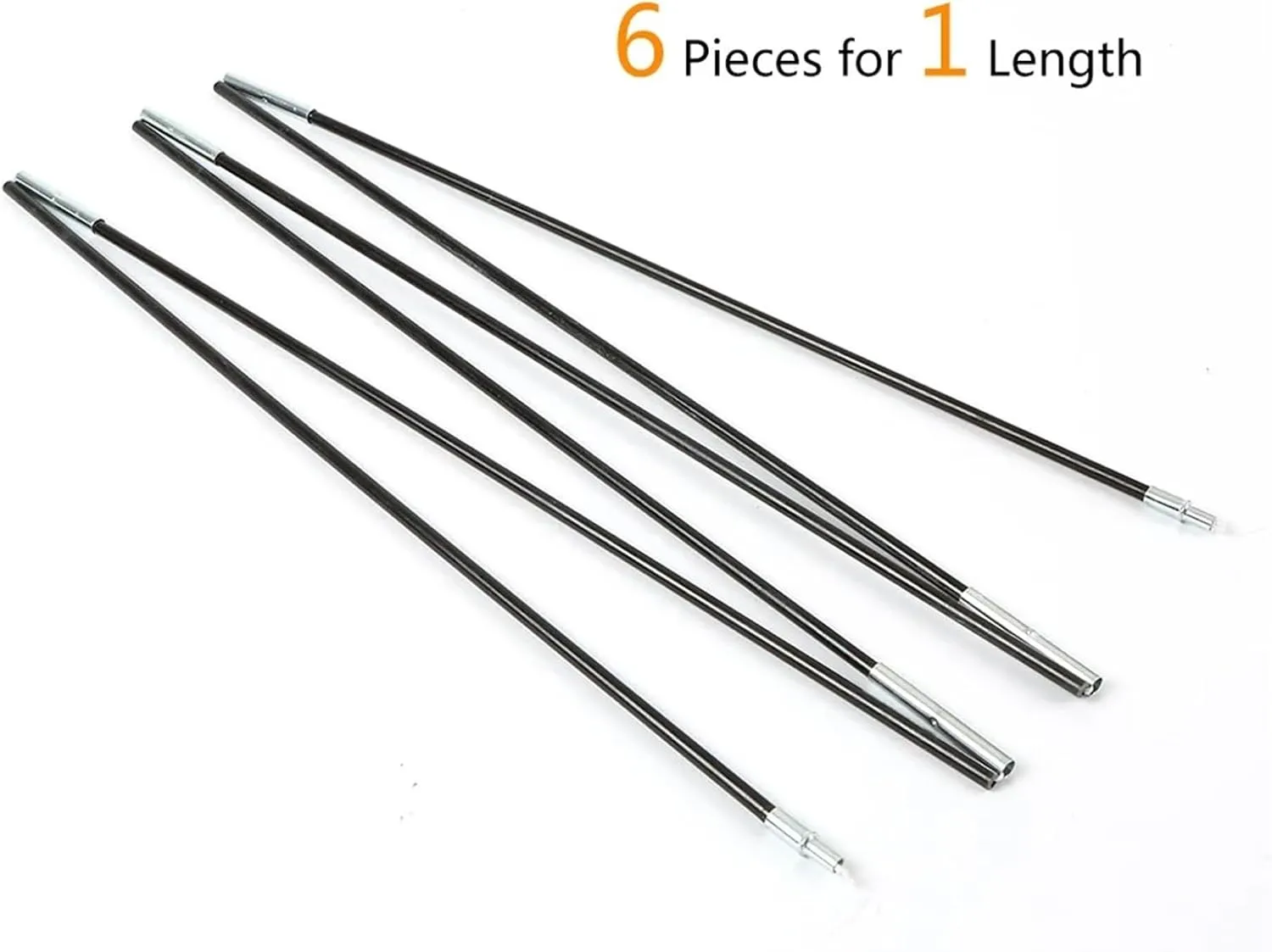 Telescopic Tarp Poles，Adjustable Tent Poles Outdoor Tools Tent Accessories Replacement Tent Pole Kit Sun Shelter Camping Hiking Tent Accessories(3.26m)