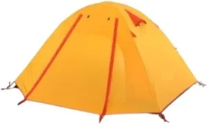 Tents for Camping Tent Ultralight Easy Set Up and Carry Family Tent UPF50, Rainproof PU2000 Tent for Camping Beach Tent (Color : Orange, Size : 210x210x130cm)