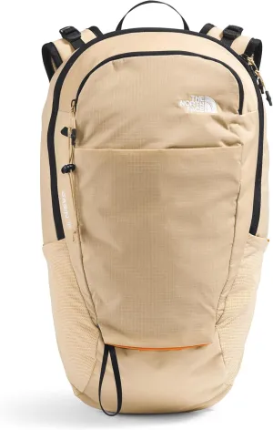 THE NORTH FACE Basin 18 Liter Technical Daypack with Rain Cover, Khaki Stone/Desert Rust, One Size