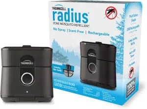 Thermacell Patio Shield Mosquito Repellent E-Series Rechargeable Repeller; 10’ Mosquito Protection Zone; Includes 12-Hour Repellent Refill; No Spray, Flame or Scent; Bug Spray Alternative