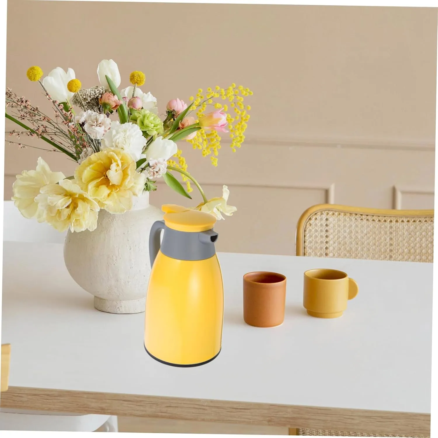 Thermal Kettle 1l Capacity Insulated Water Bottle Vacuum Insulation Lightweight Ideal Present Style
