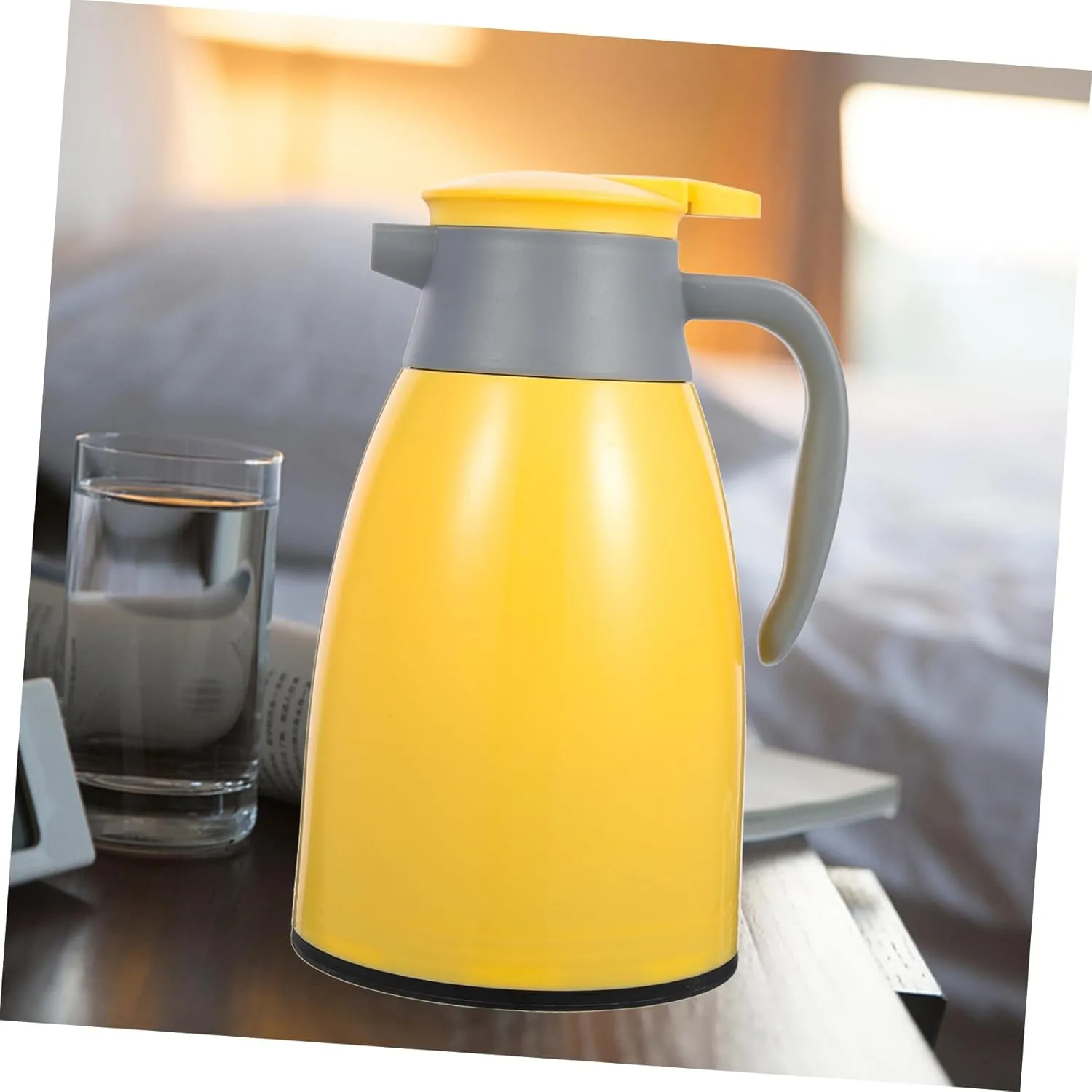 Thermal Kettle 1l Capacity Insulated Water Bottle Vacuum Insulation Lightweight Ideal Present Style