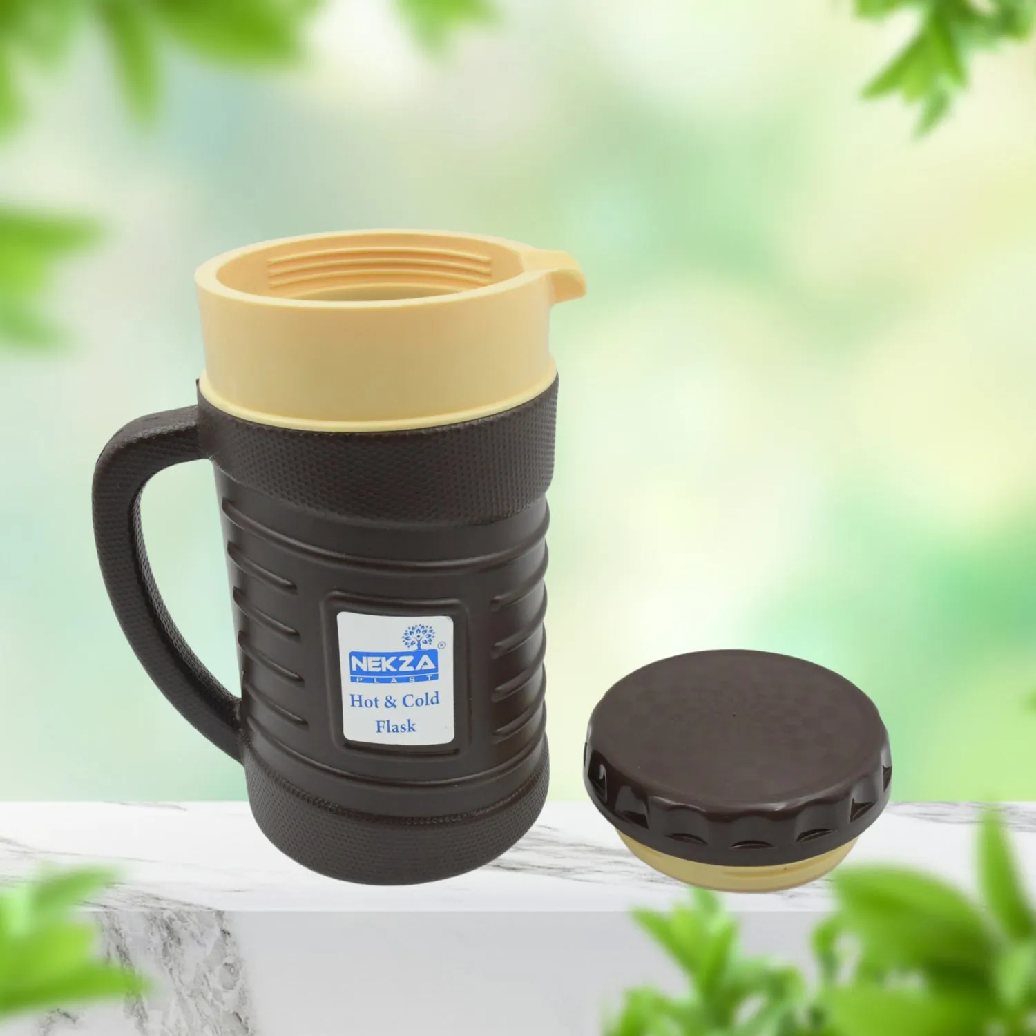 Thermos Insulated Flask Or Hot Kettle  Plastic Innner Steel Insulated Tea Kettle Hot And Cold Premium Tea Kettle Kettle  Easy To Carry  Leak Proof  Tea Jug  Coffee Jug  Water Jug  Hot Beverag (1200 Ml 1700ml )