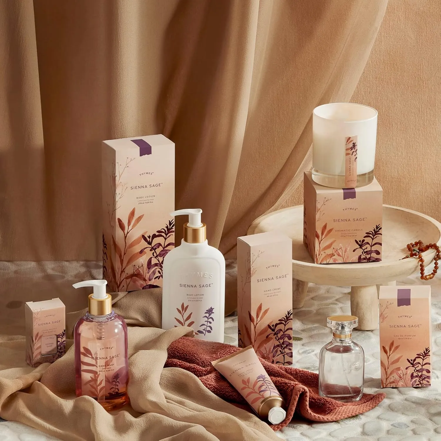 Thymes Sienna Sage Perfume - Fragranced Body Spray - Perfumes for Women with a Warm Fragrance (1.75 fl oz)