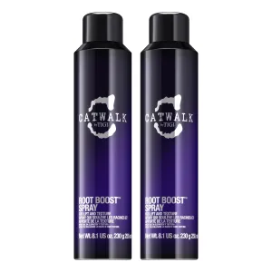 TIGI Catwalk Root Boost Spray Foam - Directional Mousse for All Hair Types - For Lift & Texture - For All Hair Types - Finish on Wet Hair & Blow Dry - Premium Hair Care Products - 8.1 oz (2 Pack)