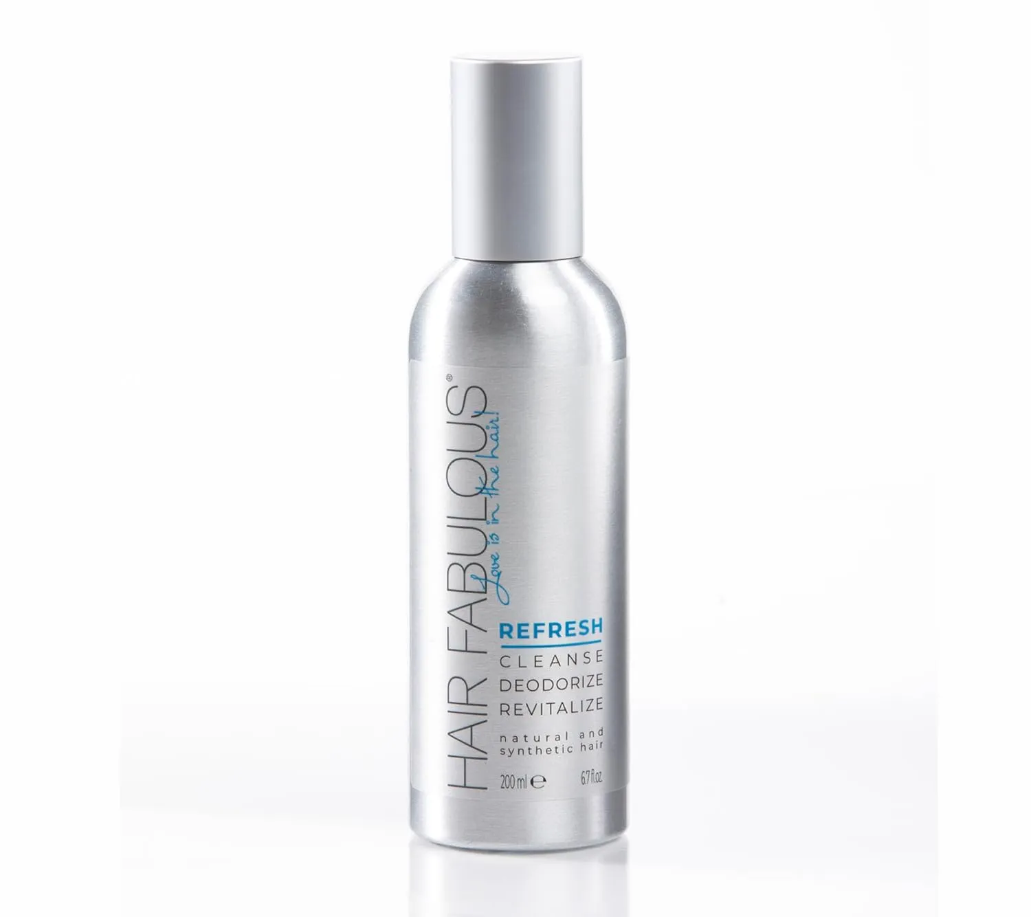 Toni Brattin Refresh Spray - Cleansing, Deodorizing & Revitalizing Spray for Natural & Synthetic Hair - Instant No Shampoo Odor-Neutralizing Solution for Everyday Wig and Hairpiece Wear
