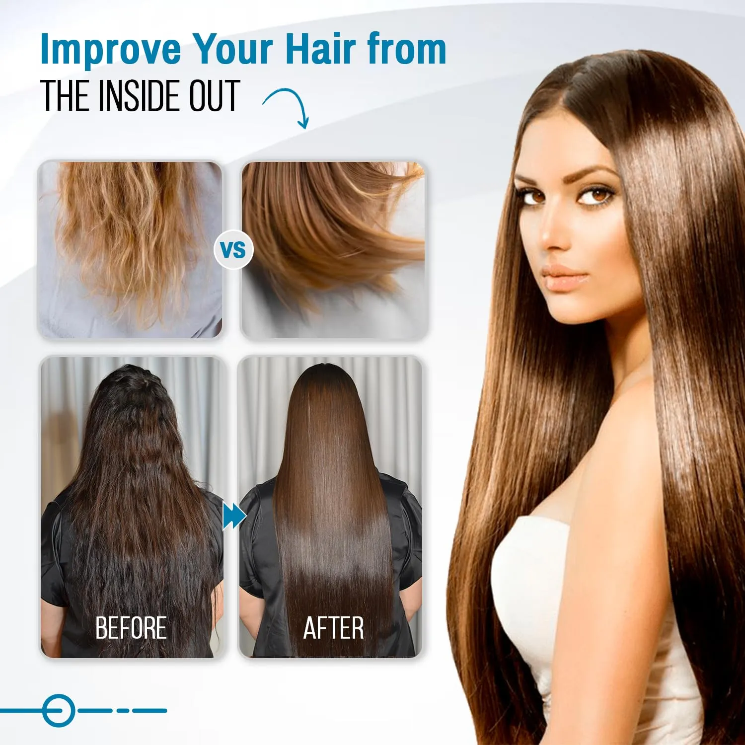 Torrano Liquid Nanoplastia Keratin Hair Treatment Straightening in 1 Step, Formaldehyde Free-Nanoplastia Para Alisar Cabello, Keratina Organica Sin Formol Para Alisar- Nano Keratin, 16.9Fl.oz (500ml)