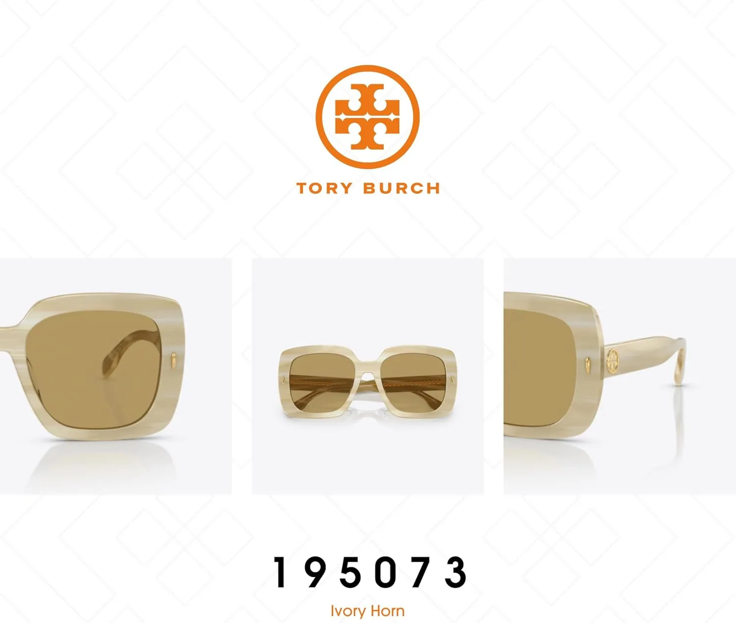 Tory Burch TY7193U Square Sunglasses for Women   BUNDLE With Designer iWear Complimentary Eyewear Kit