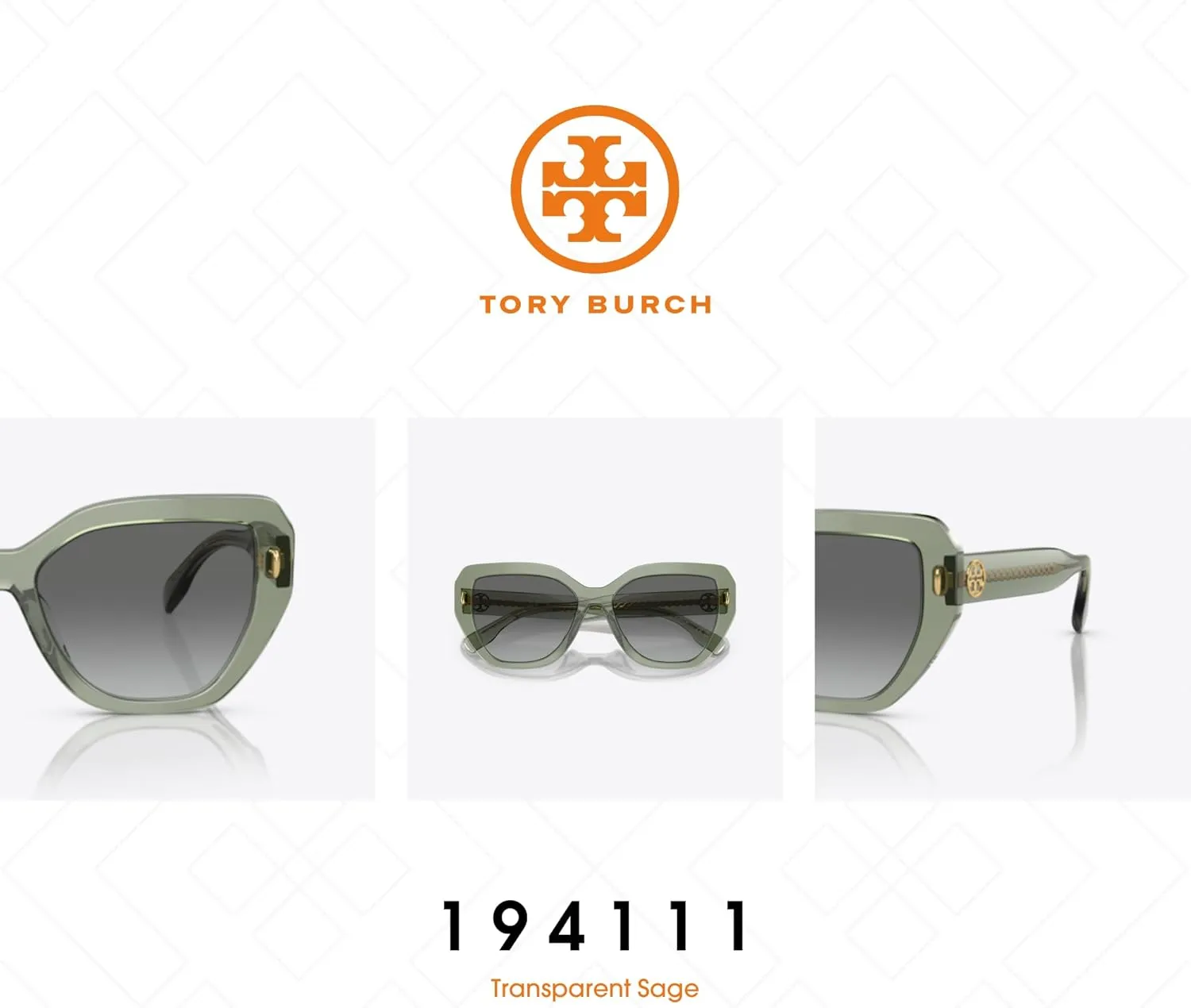 Tory Burch TY7194U Cateye Sunglasses for Women   BUNDLE With Designer iWear Complimentary Eyewear Kit