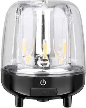 Touch Sensor Camping Light Adjustable Brightness Flicker-Free LED Waterproof Colorful RGB Ambient Lantern Portable
