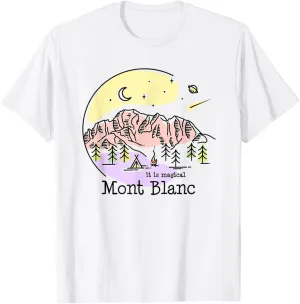 Tour du Mont Blanc Montblanc Hiking Mountaineering Souvenir T-Shirt