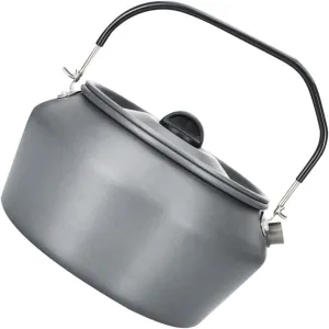 TOYANDONA 1pc Outdoor Portable Kettle for Camping Picnic Lightweight Travel Teapot with Spout Design Quick Heat Conduction Comfortable Handle for Hiking Fishing