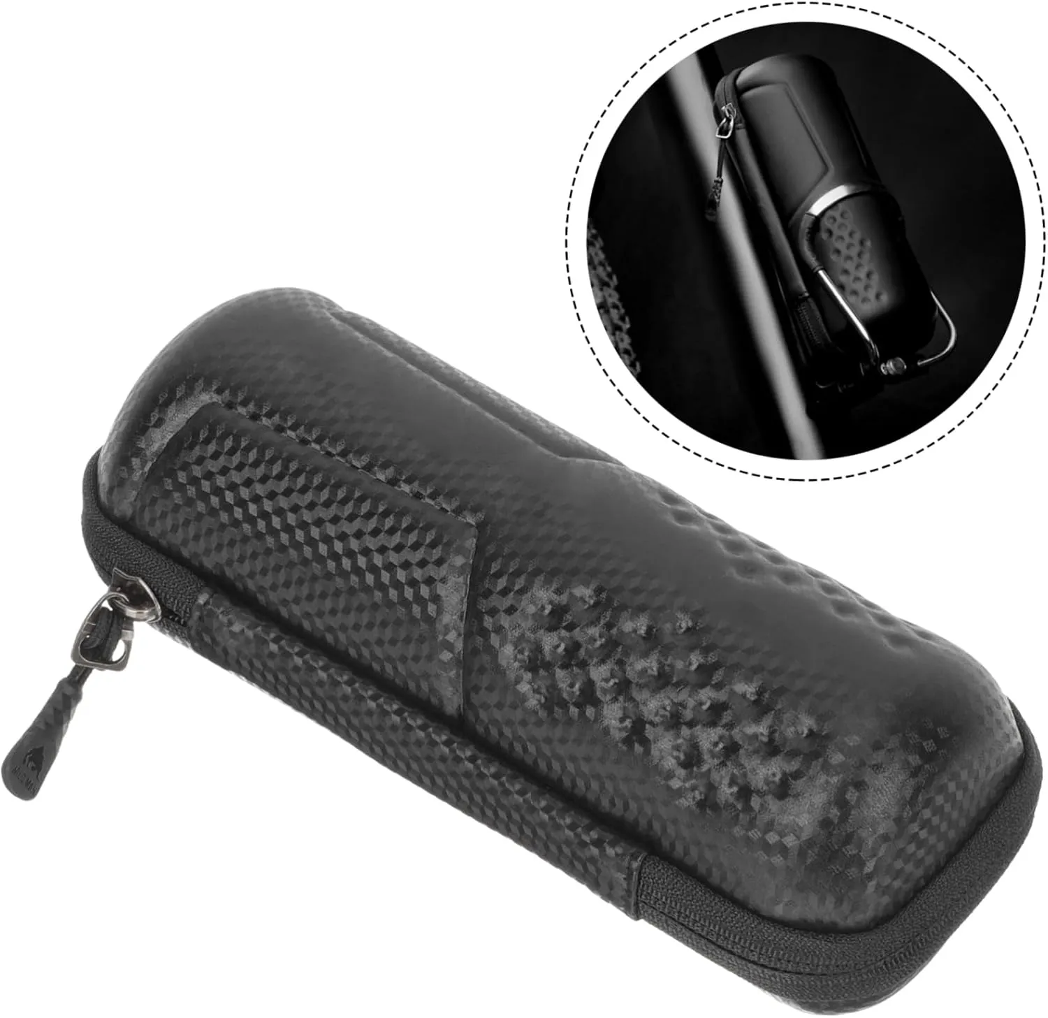Toyvian 3pcs Portable Bike Tools Storage Pouch Stylish Hard Shell Kettle Carrier Riding Bag for Bicycles Easy to Install and Remove Lightweight and Wear Resistant Compatible with Bikes