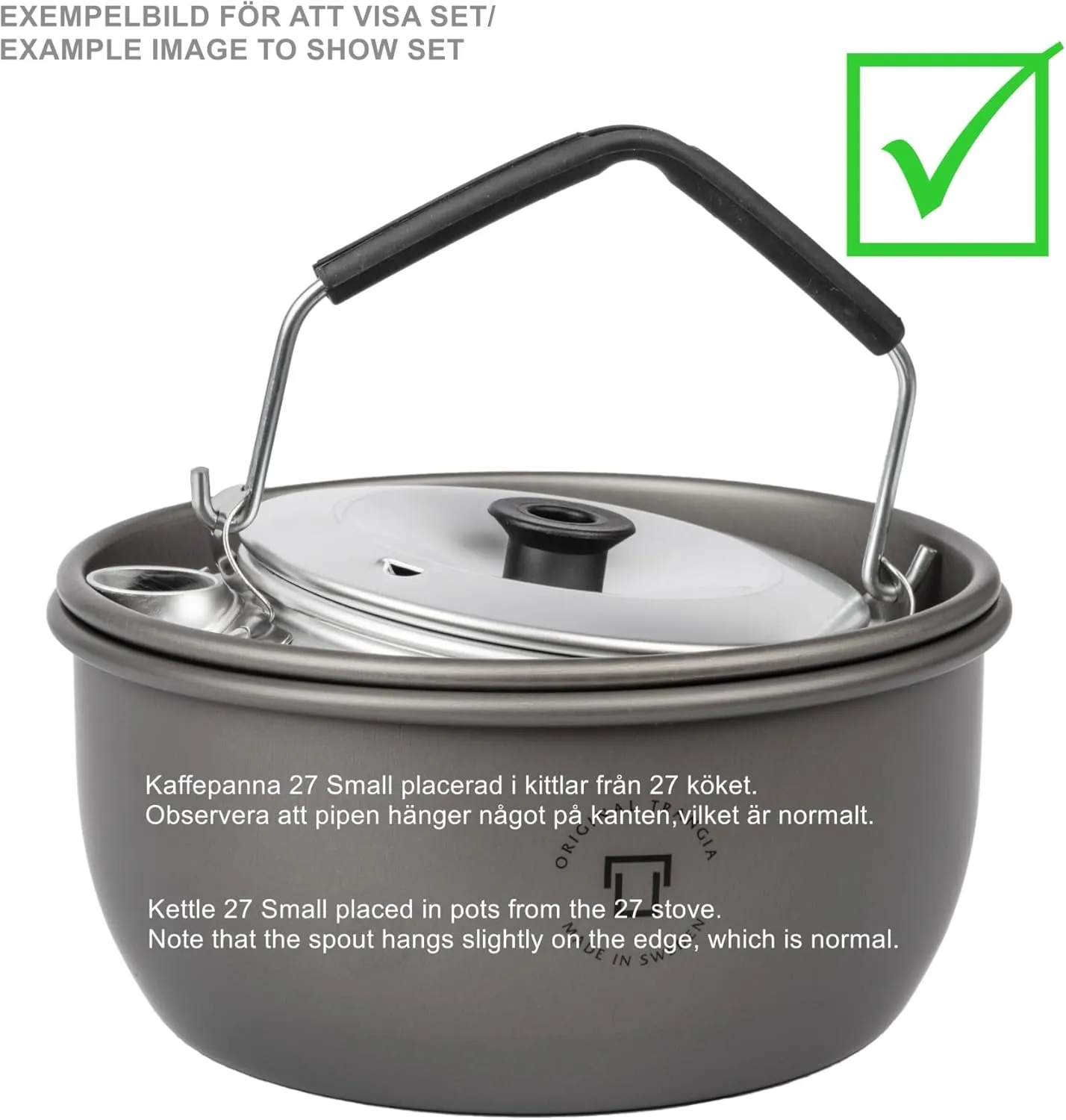 Trangia Aluminum Kettle