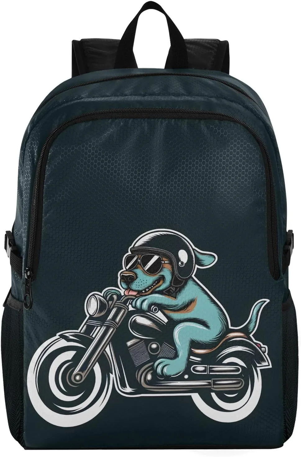 Travel Hiking Daypack Foldable Packable Backpack Cool Dog Waterproof Lightweight Casual Rucksuck for Men Women