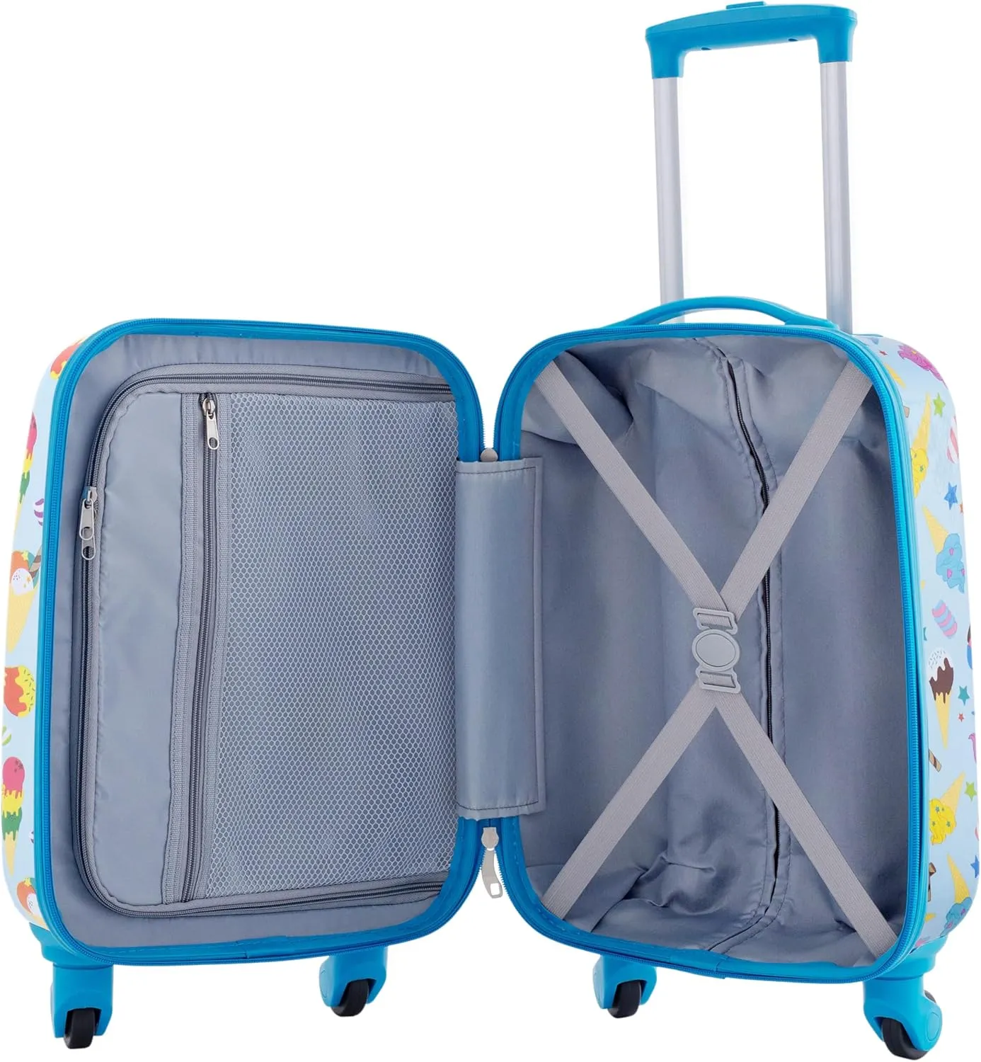 Travelers Club 5 Piece Kids' Luggage Set, Ice Cream