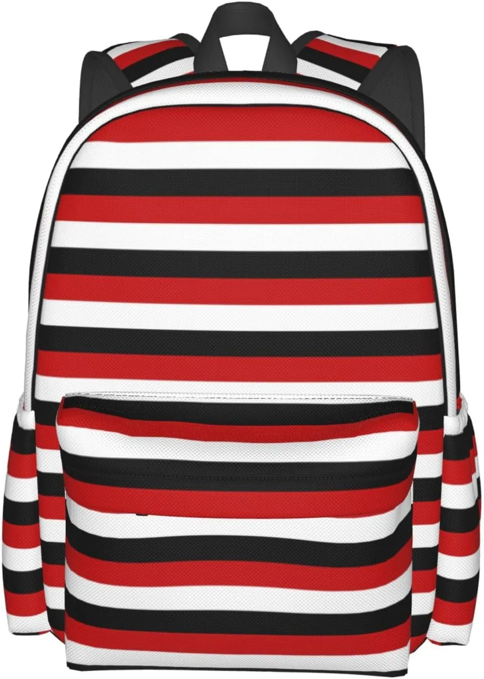 Trinidad And Tobago Yemen Flag Stripes Backpack Large Capacity Backpack Lightweight Double Shoulder Bag For Women Men Travel