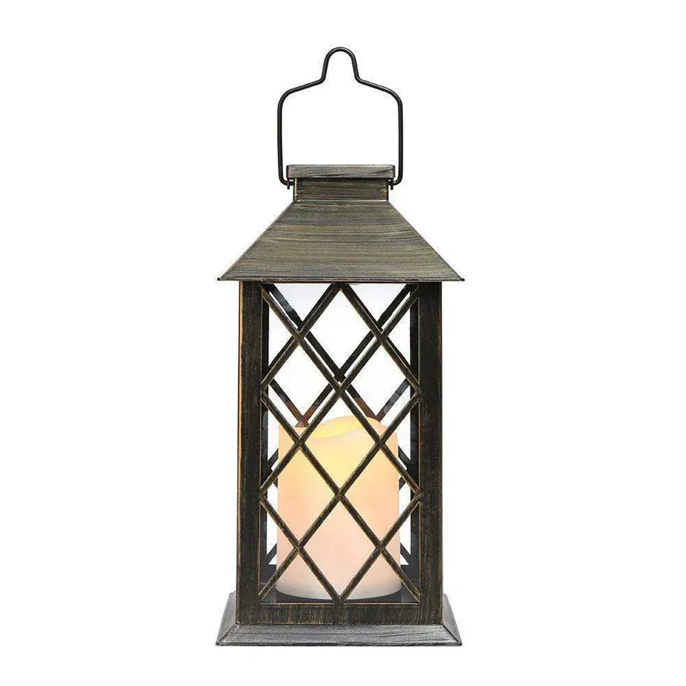 TwilightSpark | Solar-Powered Candle Lantern