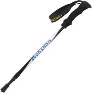 Ultra-Lightweight Folding Trekking Poles Made of Aluminum with Adjustable Length and Shock Absorption Perfect for Hiking, Backpacking, and Camping Easy to Pack and Carry