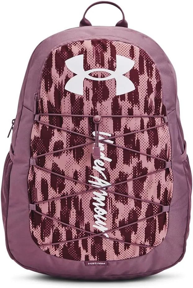 Under Armour Unisex-Adult Hustle Sport Backpack, (500) Misty Purple / / White, One Size Fits All