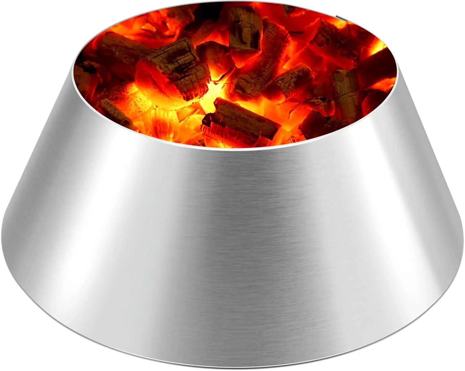 Uniflasy BBQ Whirlpool for Weber Kettle 22, 26.75 Inches WSM Weber Smokey Mountain for Big Green Egg XL Kamado Cone Kettle Charcoal Grill Accessories for Weber Master Touch 22