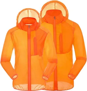Unisex Long Sleeve Lightweight Breathable Anti-UV Quick Dry Coat Skin Coat