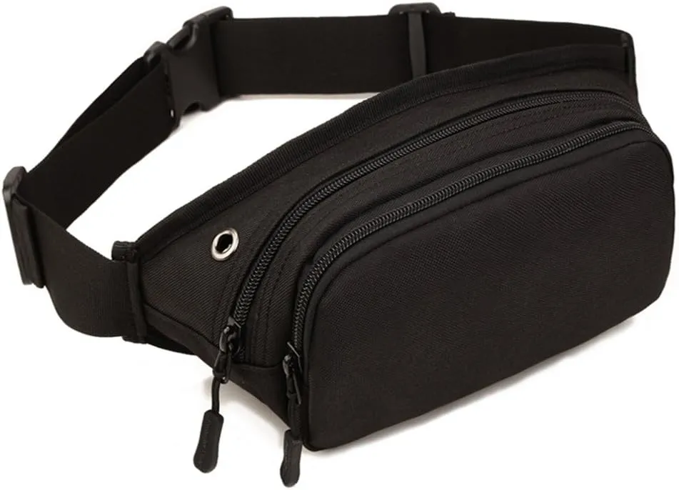 UNISTRENGH Fanny Pack Tactical Military Waist Pack Bag Waterproof Hip Belt Pouch for Outdoor Hunting Camping Trekking Climbing Bumbag