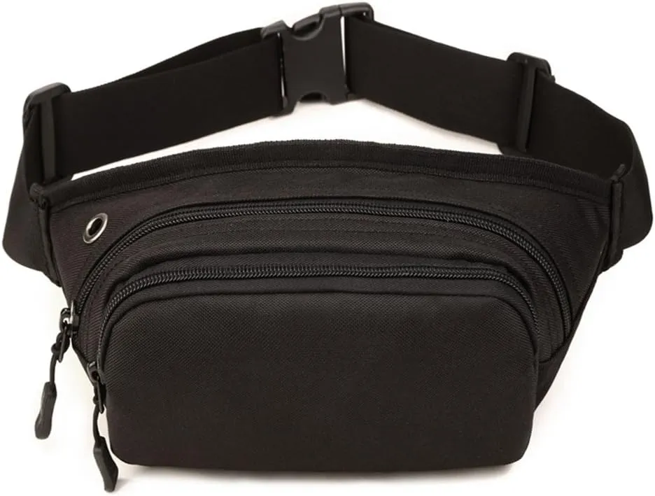UNISTRENGH Fanny Pack Tactical Military Waist Pack Bag Waterproof Hip Belt Pouch for Outdoor Hunting Camping Trekking Climbing Bumbag