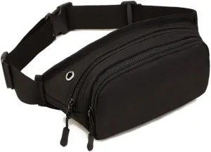UNISTRENGH Fanny Pack Tactical Military Waist Pack Bag Waterproof Hip Belt Pouch for Outdoor Hunting Camping Trekking Climbing Bumbag