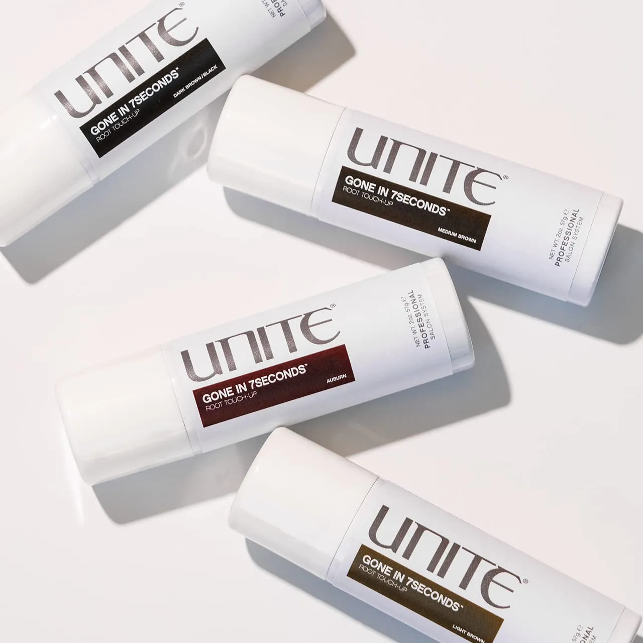 UNITE Hair – Gone In 7SECONDS – Light Brown – Root Touch Up Spray – Dries Fast, Covers Grays, 2oz