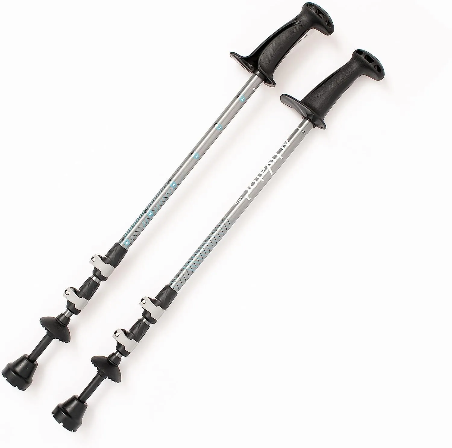 URBAN POLING - ACTIVATOR 2 for Balance and Rehab/Stability/Walking/Nordic Walking Poles (Pair)