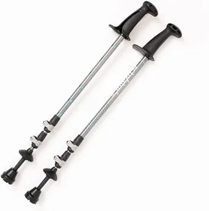 Urban Poling Activator2 Poles Rehab Stability Balance Nordic Walking Activator 2 Poles Grey