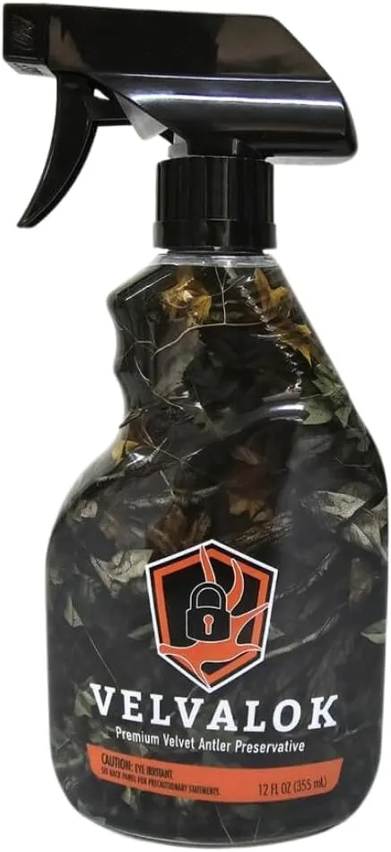 Velvalok® - Velvet Antler Preservation Spray - Easily Preserve Velvet Antlers - Taxidermy Supplies by Velvet Antler Technologies