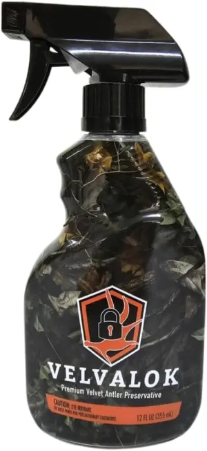 Velvalok® - Velvet Antler Preservation Spray - Easily Preserve Velvet Antlers - Taxidermy Supplies by Velvet Antler Technologies